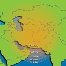 Intelsat 906 Ku-band Spot Beam 1